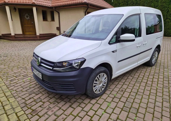 Volkswagen Caddy cena 55500 przebieg: 191300, rok produkcji 2019 z Płońsk małe 106